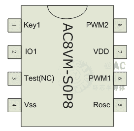 ac8vm03短秒數(shù)語音DIP8SOP8硬封裝DIP8/SOP8圖片